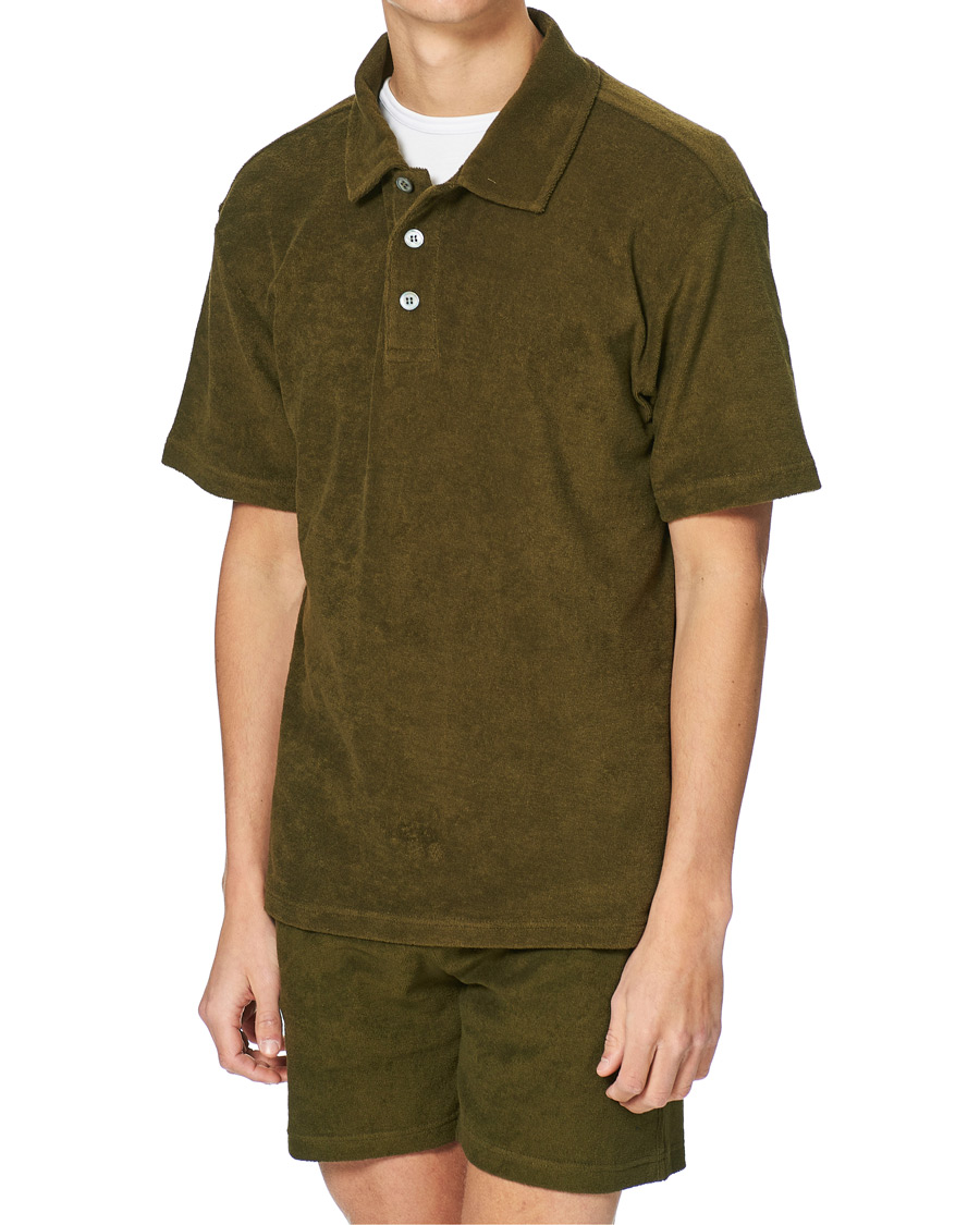 Men | Polo Shirts | NN07 | Joey Terry Polo Dark Olive