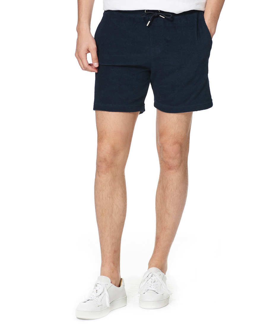 Men | Shorts | NN07 | Cameron Terry Shorts Navy