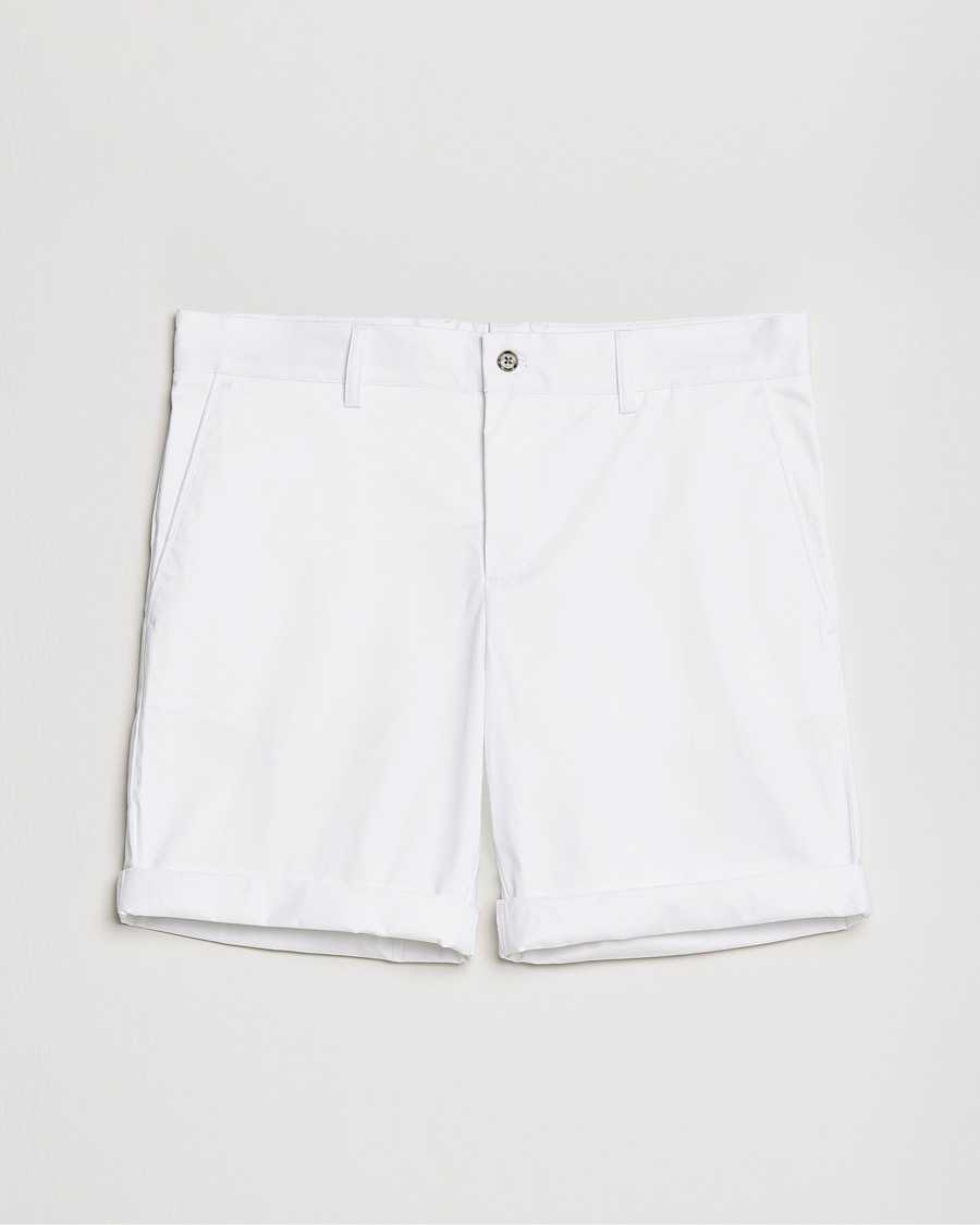 Men | Shorts | J.Lindeberg | Nathan Super Satin Shorts White