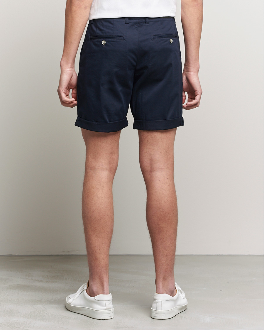Men | Shorts | J.Lindeberg | Nathan Super Satin Shorts Navy