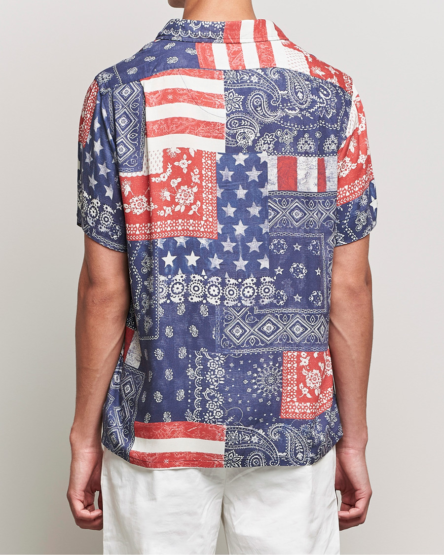 Men | Shirts | Polo Ralph Lauren | Printed Short Sleeve Resort Collar Shirt Multi