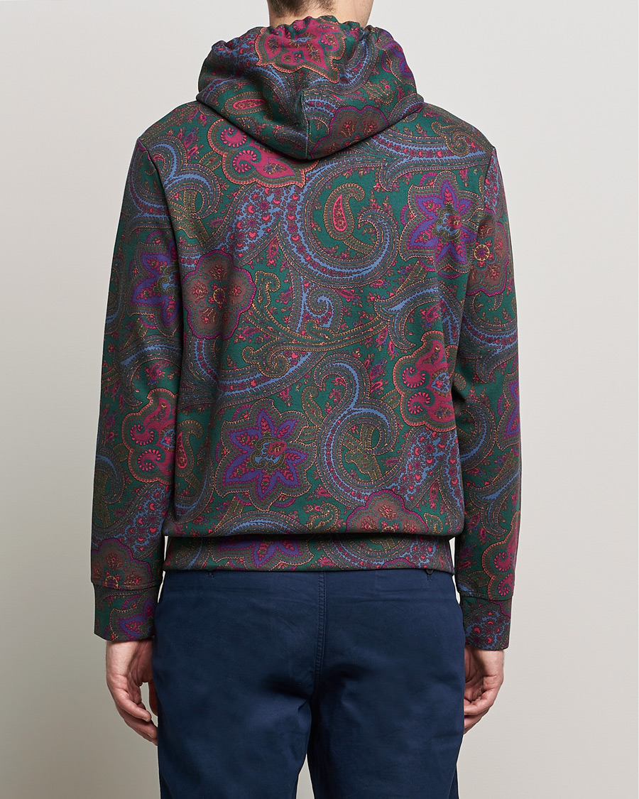 Men | Sweaters & Knitwear | Polo Ralph Lauren | Double Knit Paisley Hoodie Multi