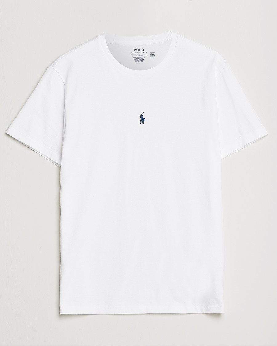 Men | T-Shirts | Polo Ralph Lauren | Chest Crew Neck Tee White