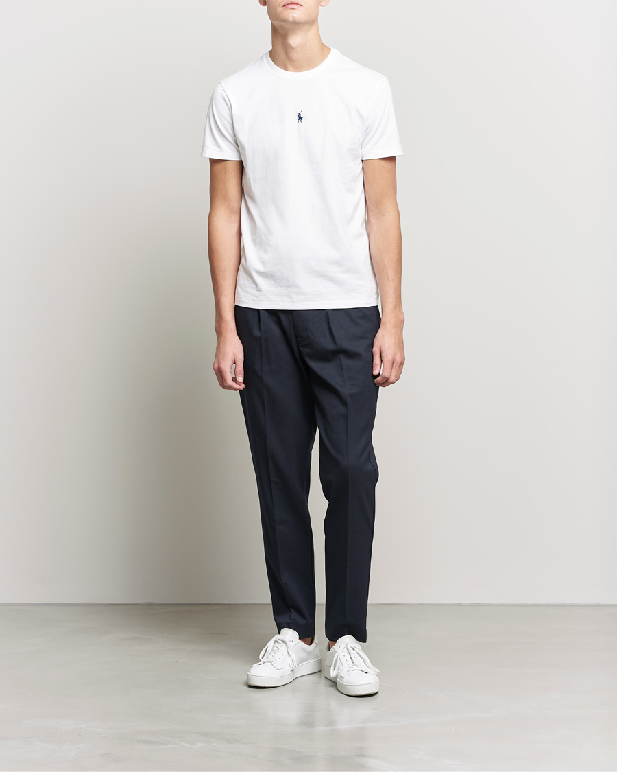 Men | T-Shirts | Polo Ralph Lauren | Chest Crew Neck Tee White