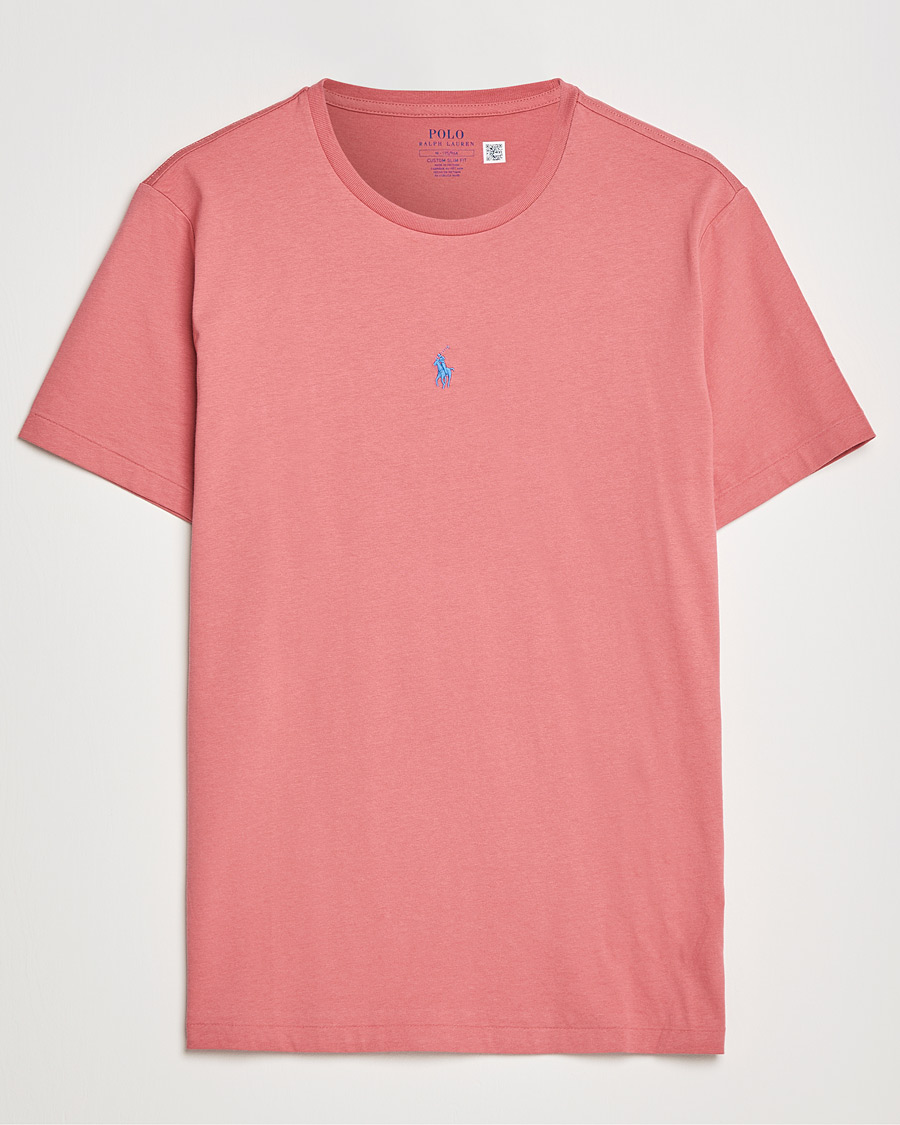 Men | T-Shirts | Polo Ralph Lauren | Chest Crew Neck Tee Adirondack Berry