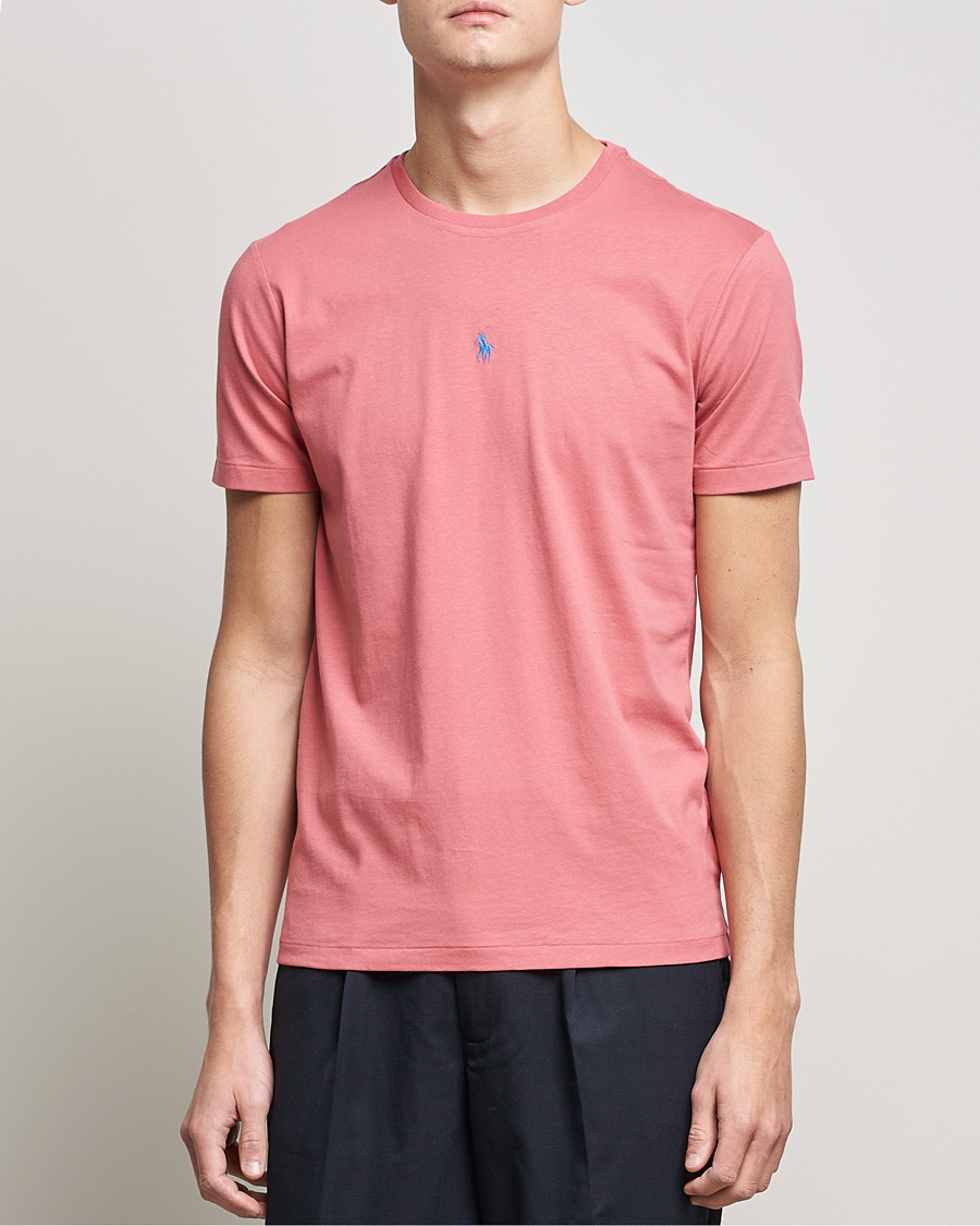 Men | T-Shirts | Polo Ralph Lauren | Chest Crew Neck Tee Adirondack Berry