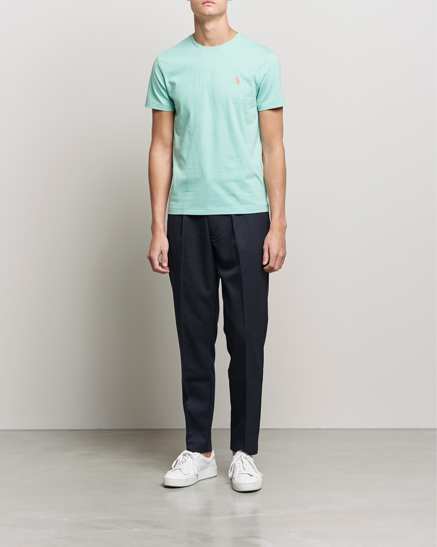 Men | T-Shirts | Polo Ralph Lauren | Crew Neck Tee Celadon Green