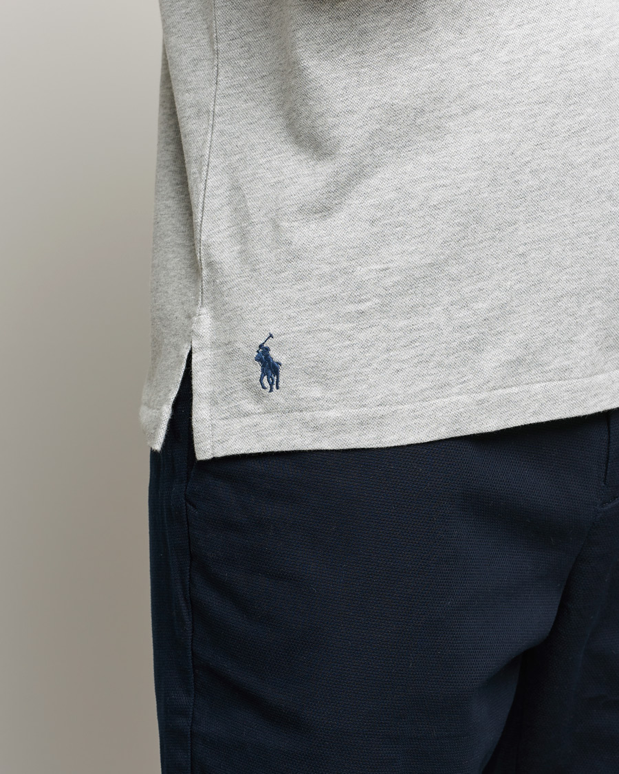 Men | Polo Shirts | Polo Ralph Lauren | Custom Slim Fit Cotton/Linen Polo Andover Heather