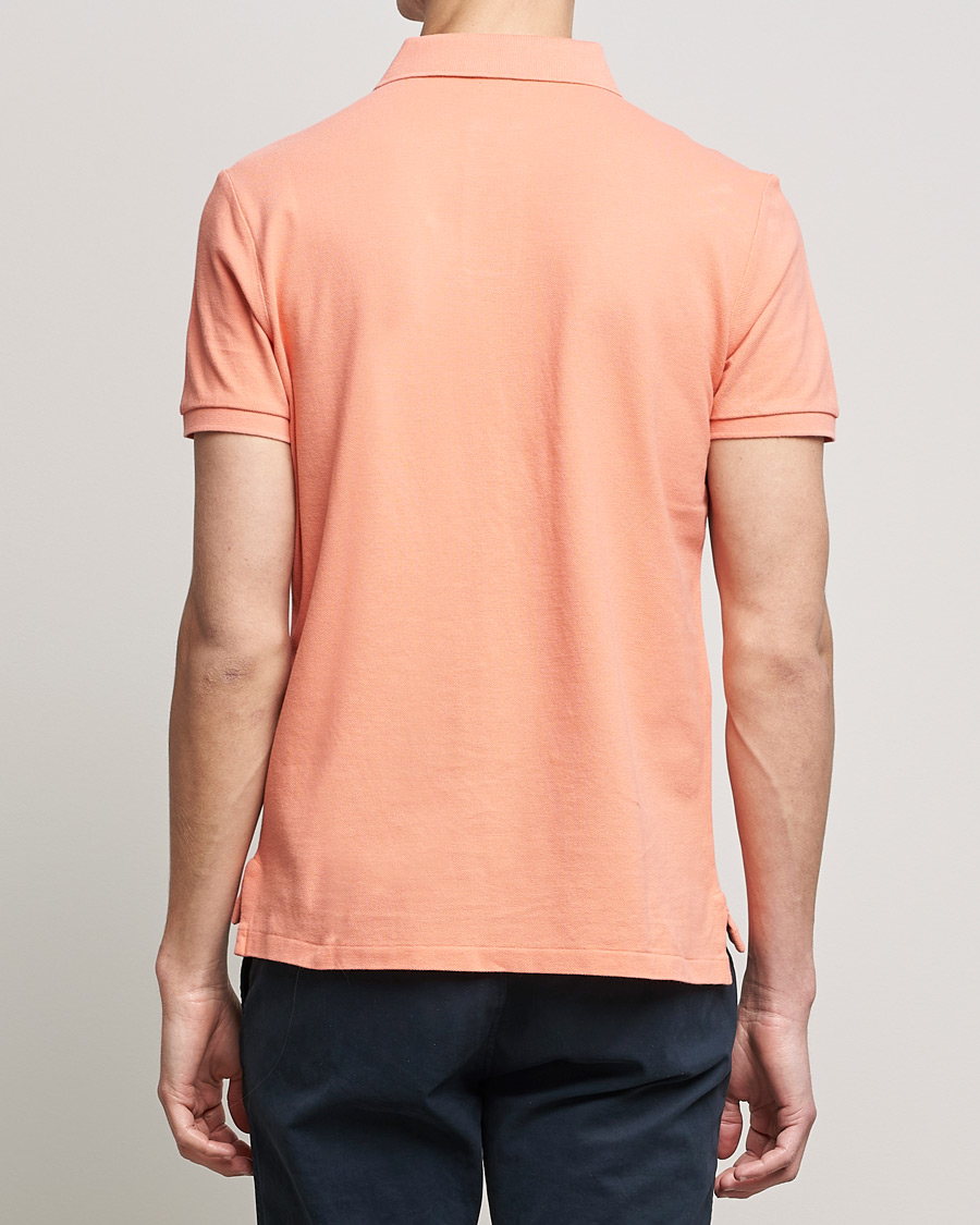 Men | Polo Shirts | Polo Ralph Lauren | Custom Slim Fit Polo Deep Mango