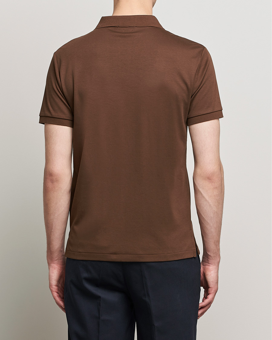 Men | Polo Shirts | Polo Ralph Lauren | Luxury Pima Cotton Polo American Brown