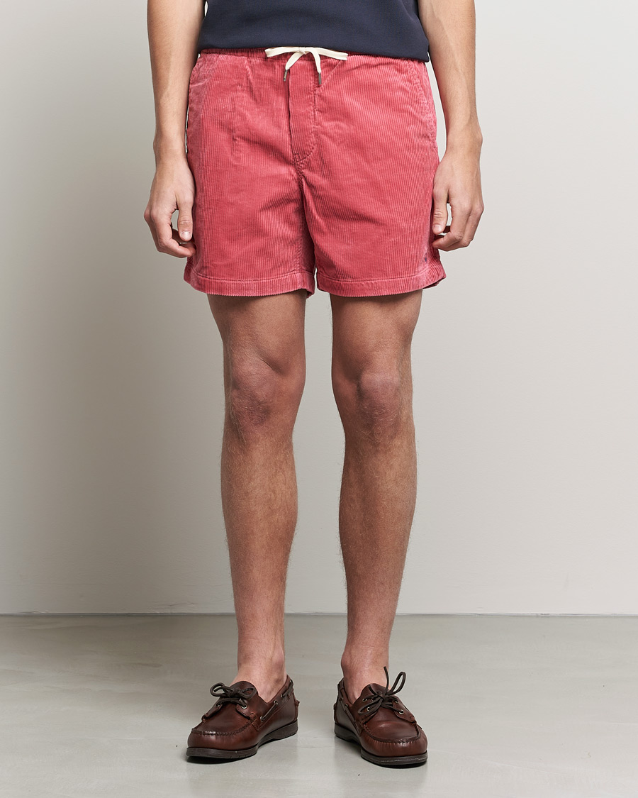 Men | Shorts | Polo Ralph Lauren | Prepster Corduroy Drawstring Shorts Adirondack Berry