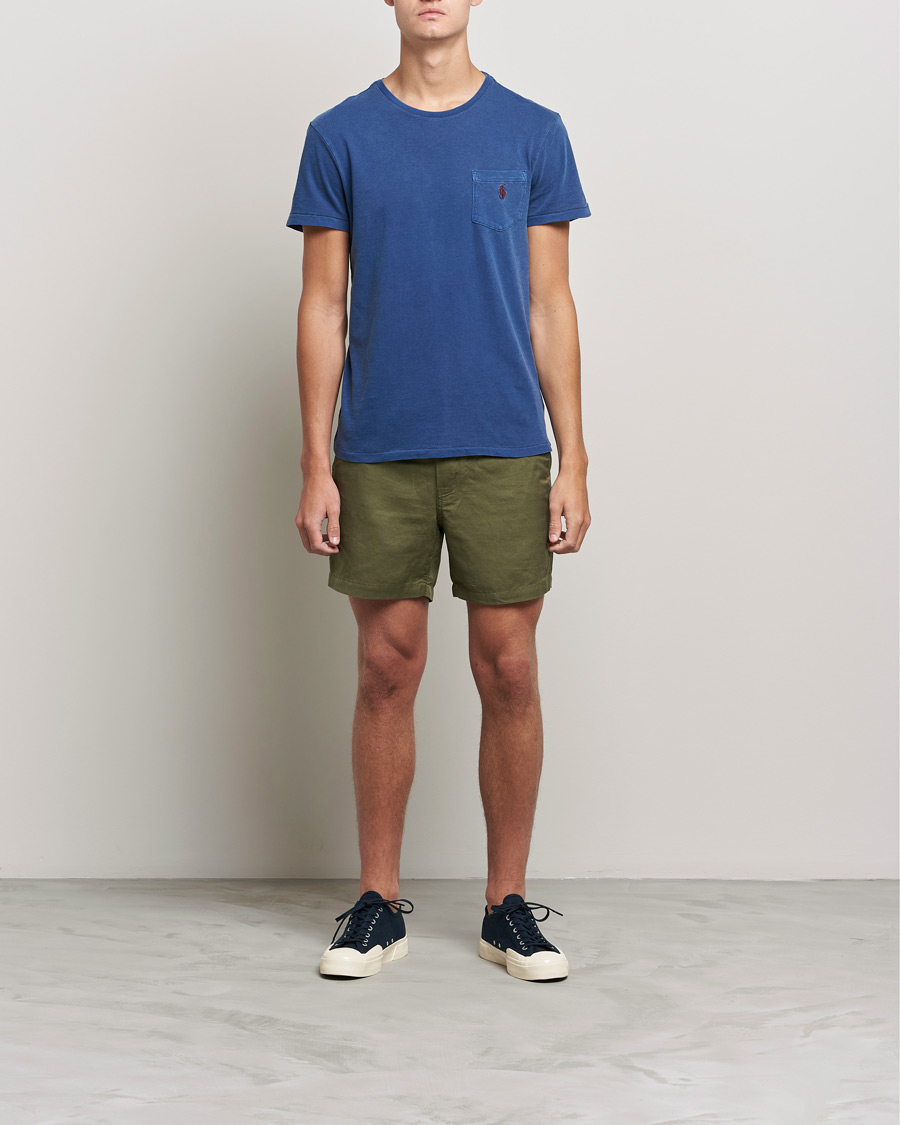 Polo Ralph Lauren Prepster Linen/Tencel Drawstring Shorts Mountain