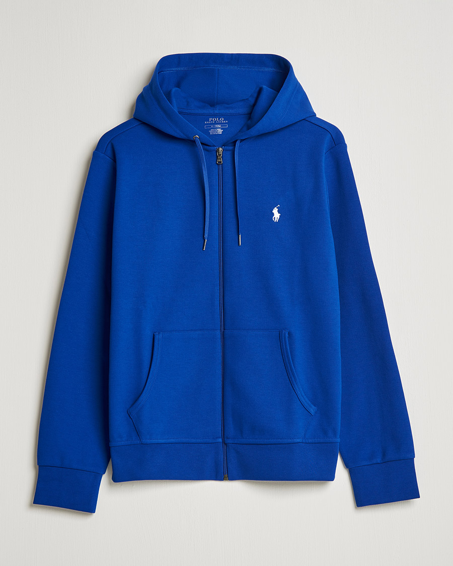 Men | Sweaters & Knitwear | Polo Ralph Lauren | Tech Performance Full Zip Hoodie Heritage Royal