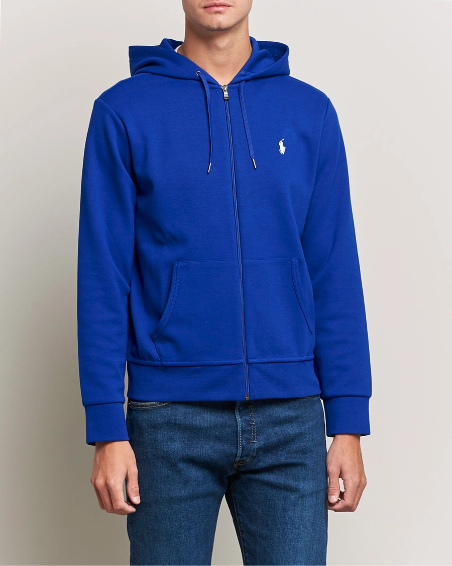 Men | Sweaters & Knitwear | Polo Ralph Lauren | Tech Performance Full Zip Hoodie Heritage Royal