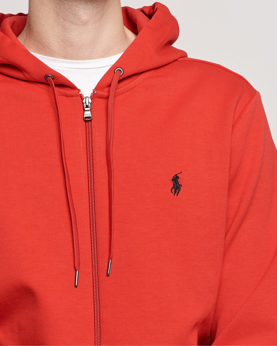 Men | Sweaters & Knitwear | Polo Ralph Lauren | Tech Performance Full Zip Hoodie Red