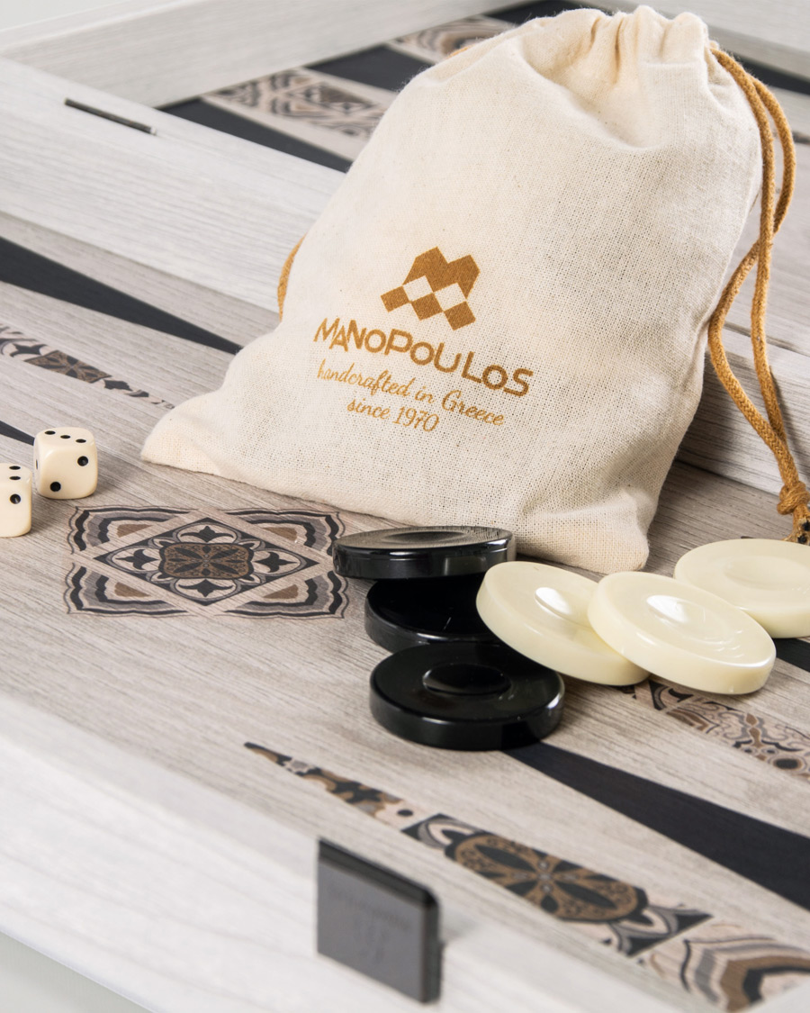 Men | Games  | Manopoulos | Wooden Creative Moroccan Mosaic Backgammon 