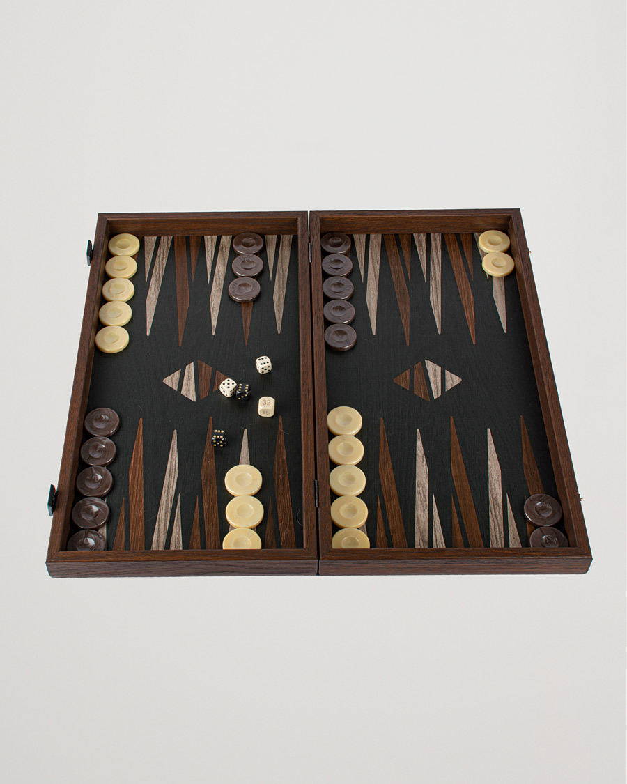 Men |  | Manopoulos | Wooden Creative Minimalistic Backgammon 
