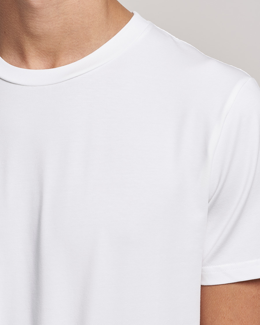 Men | T-Shirts | Filippa K | Stretch Cotton Tee White