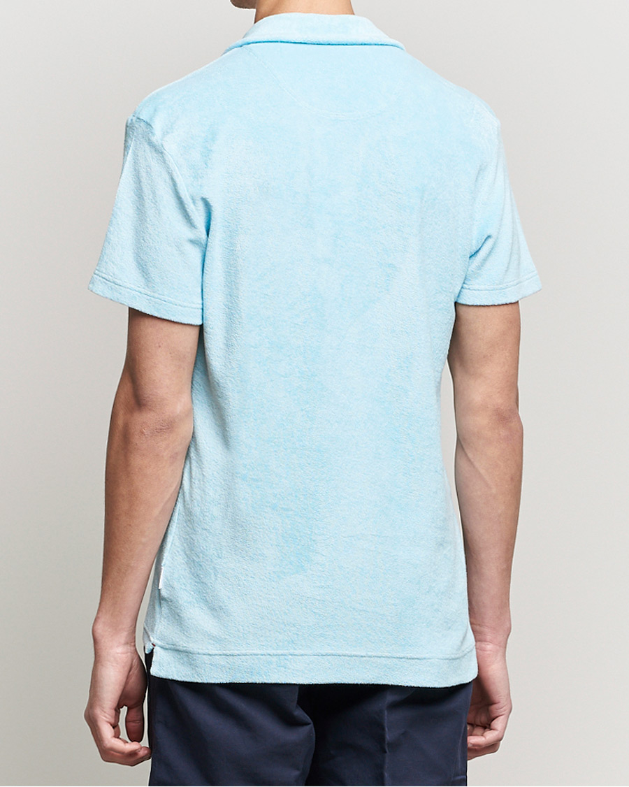 Men | Polo Shirts | Orlebar Brown | Terry Polo Pool