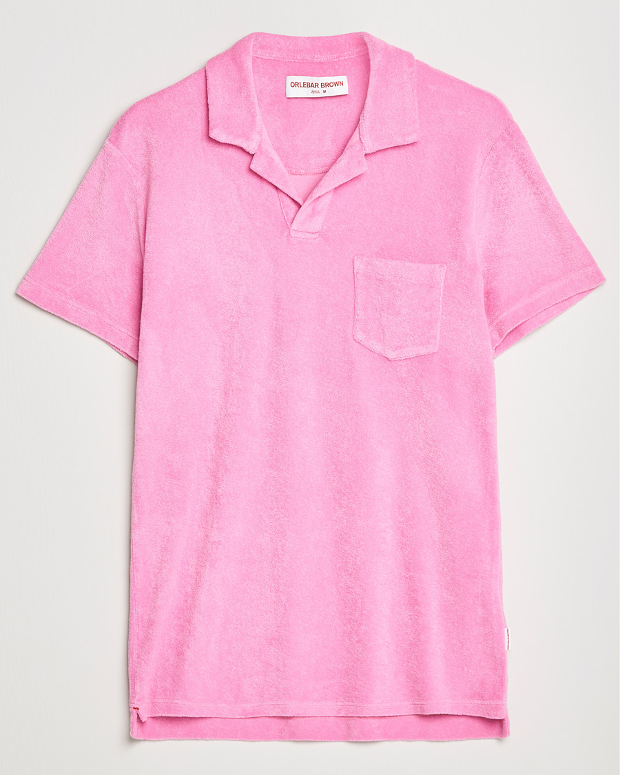 Men | Polo Shirts | Orlebar Brown | Terry Polo Candy