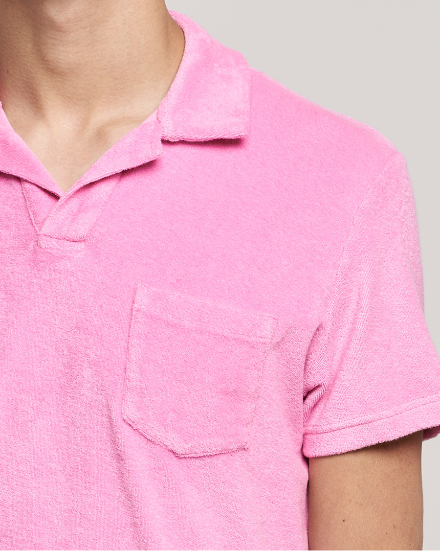 Men | Polo Shirts | Orlebar Brown | Terry Polo Candy