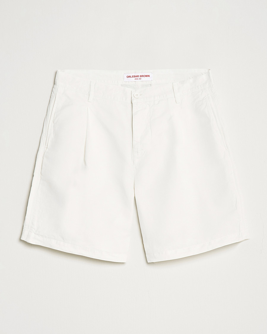 Men | Shorts | Orlebar Brown | Searose Linen/Cotton Shorts White Sand