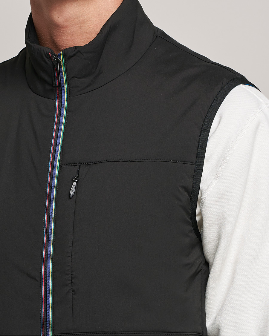 Men | Coats & Jackets | PS Paul Smith | Mixed Media Vest Black