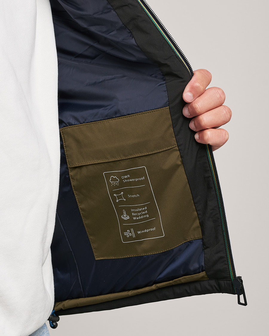 Men | Coats & Jackets | PS Paul Smith | Mixed Media Vest Black