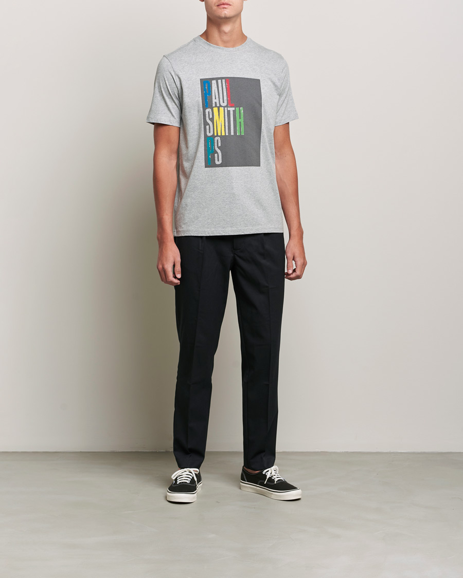 Men | T-Shirts | PS Paul Smith | Organic Cotton Tee Grey
