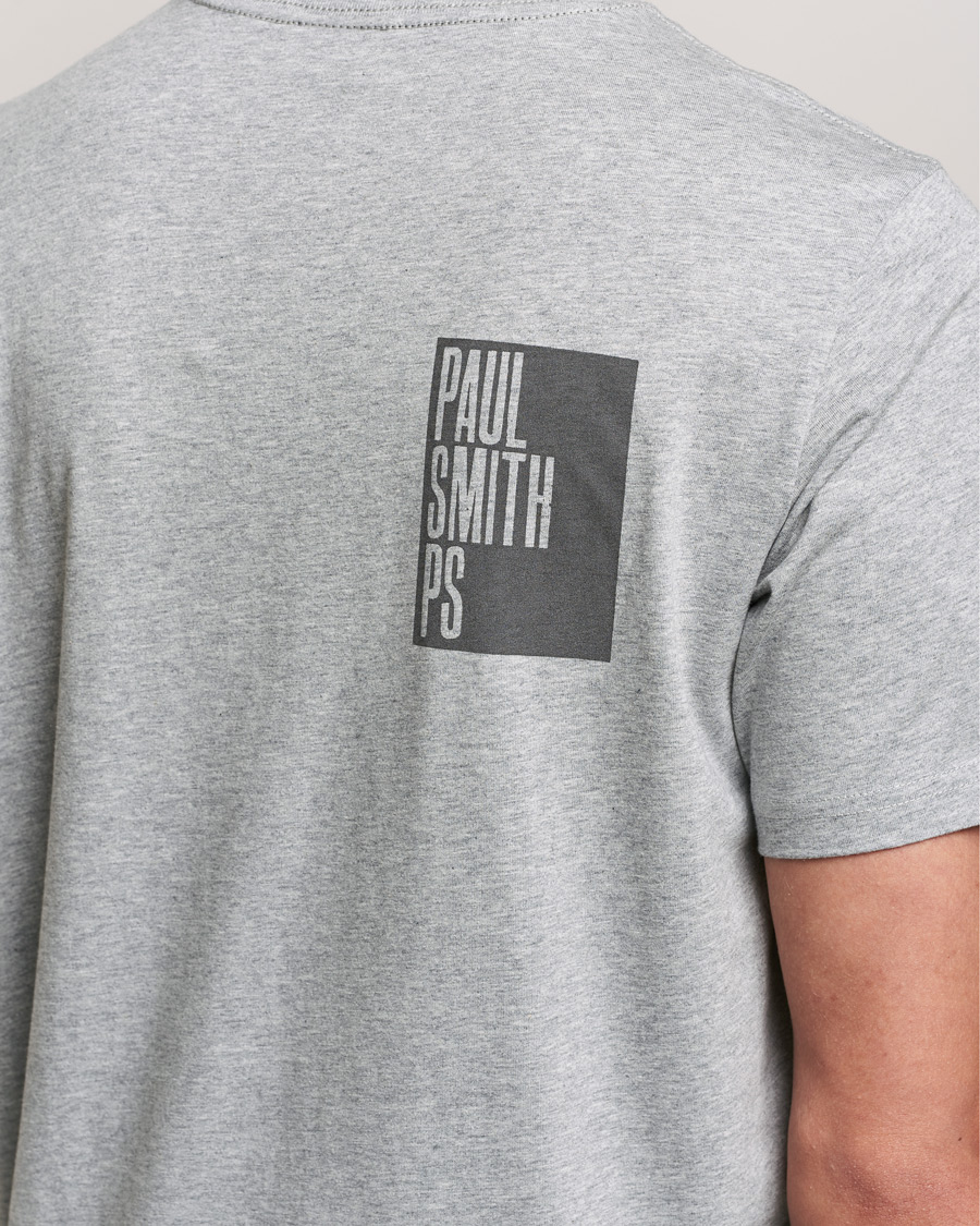 Men | T-Shirts | PS Paul Smith | Organic Cotton Tee Grey