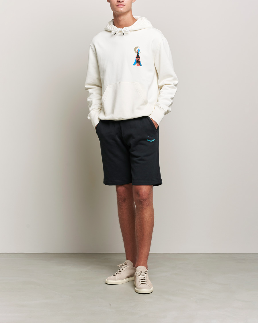 Men | Shorts | PS Paul Smith | Happy Organic Cotton Shorts Black