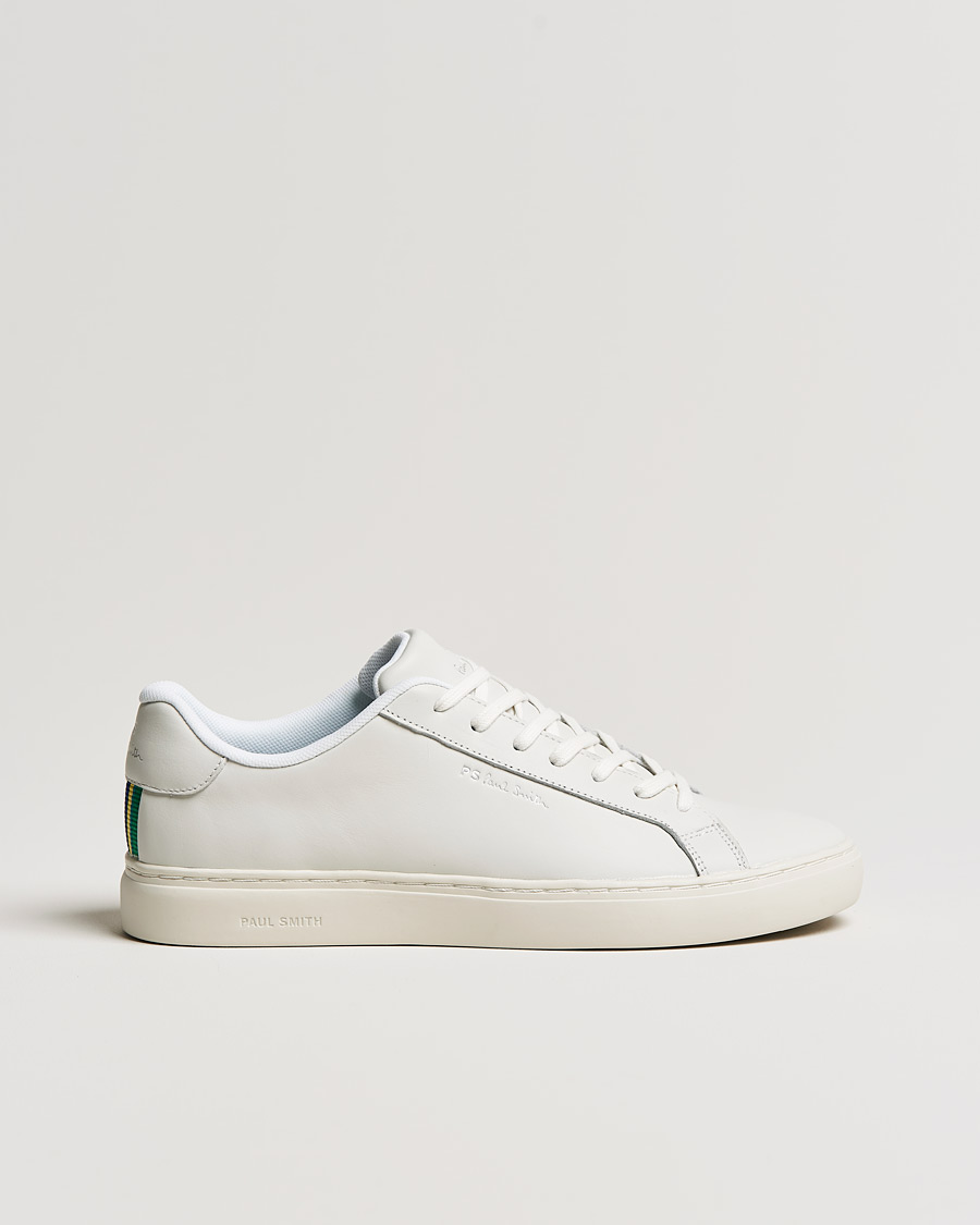 Men |  | PS Paul Smith | Rex Leather Sneaker White