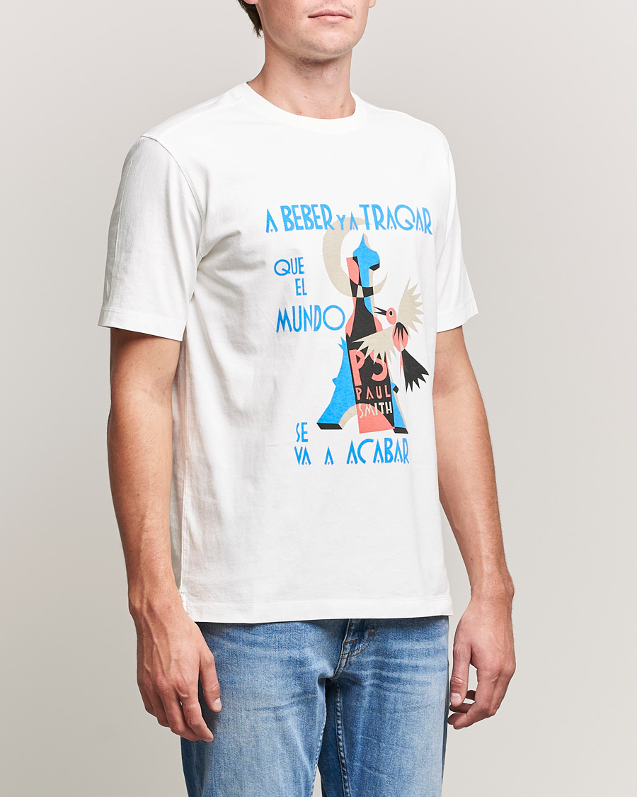 Men | T-Shirts | PS Paul Smith | Beber Regular Fit Tee White