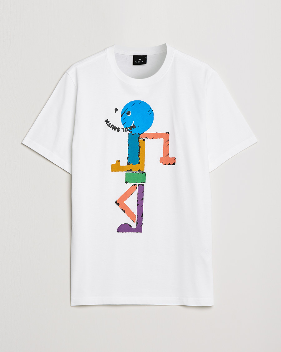 Men |  | PS Paul Smith | Character Organic Cotton Tee White