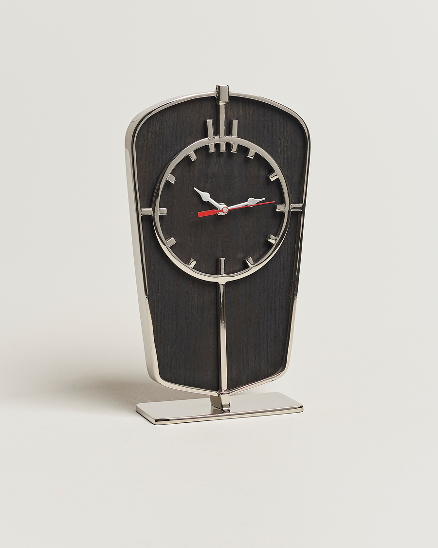 Men | Lifestyle | Authentic Models | Art Deco Desk Clock Silver