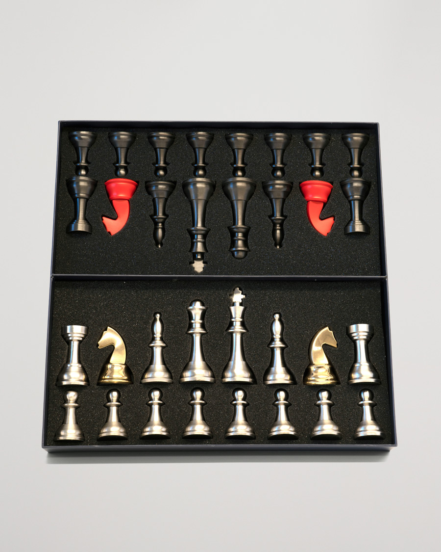 Men | Gifts | Authentic Models | Chess Set Metal 