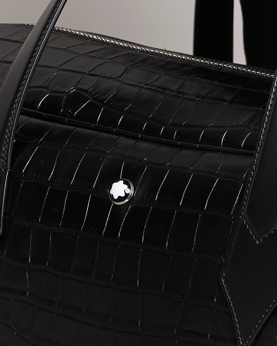 Men | Montblanc Meisterstück Selection Leather Duffle Black | Montblanc | Meisterstück Selection Leather Duffle Black