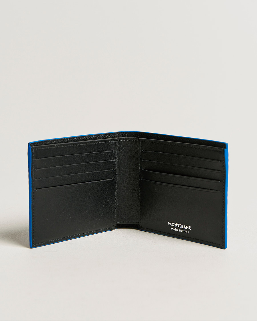 Men | Wallets | Montblanc | M Gram Leather Wallet 8cc Blue