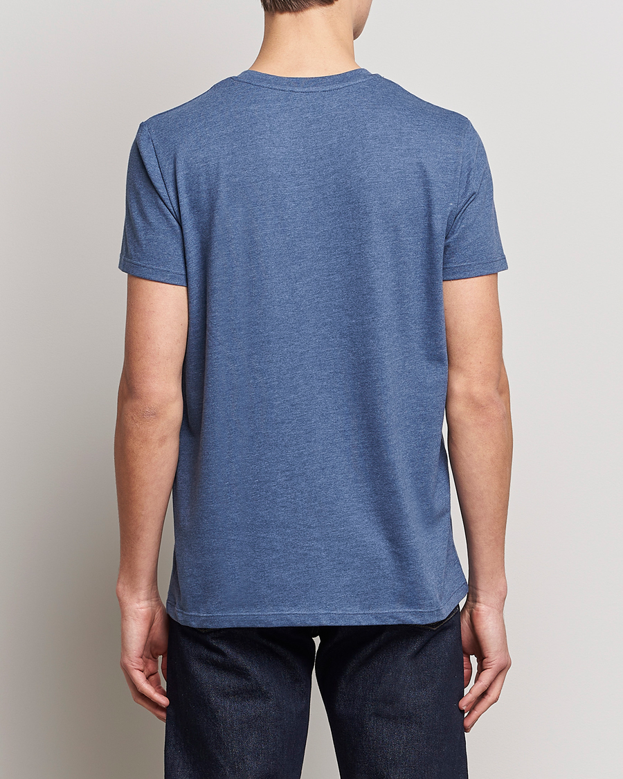 Men | T-Shirts | A.P.C. | VPC Neon Short Sleeve T-Shirt Marine