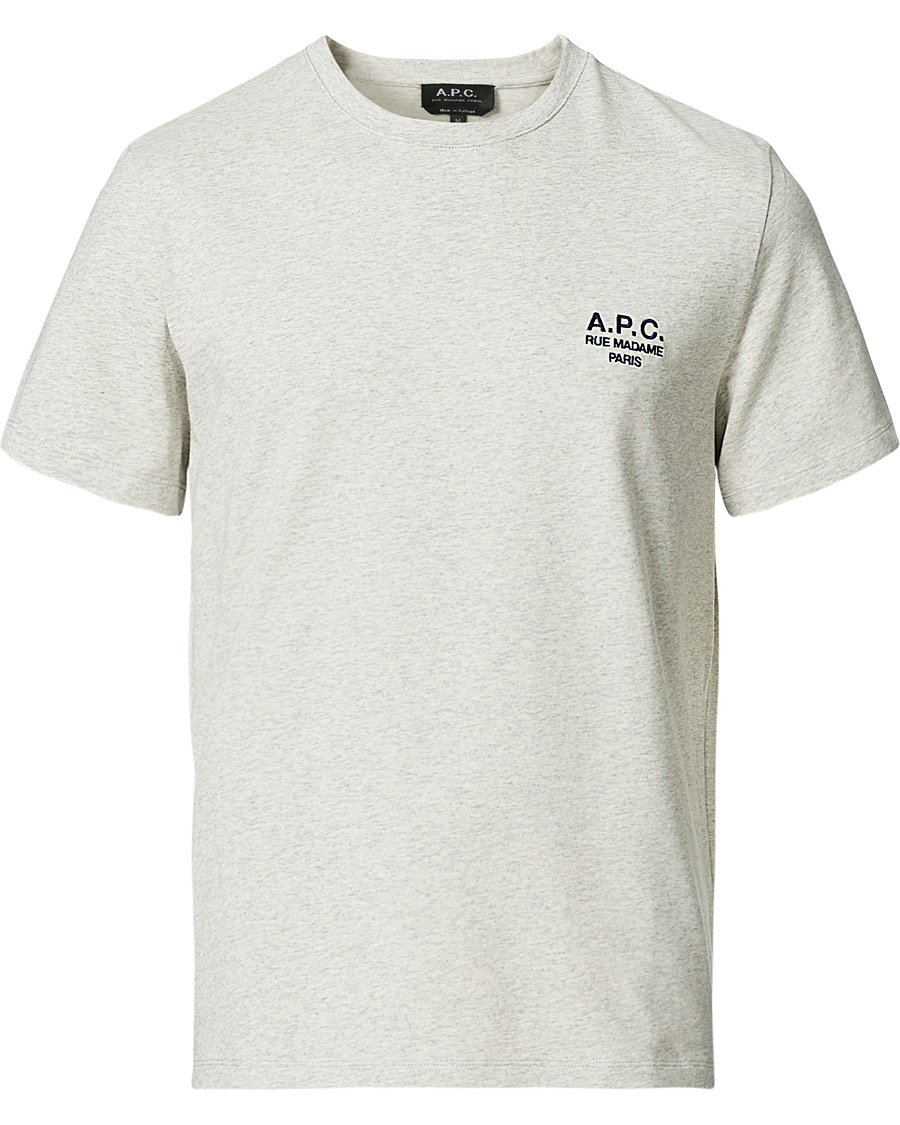 Men |  | A.P.C. | Raymond T-Shirt Heather Grey