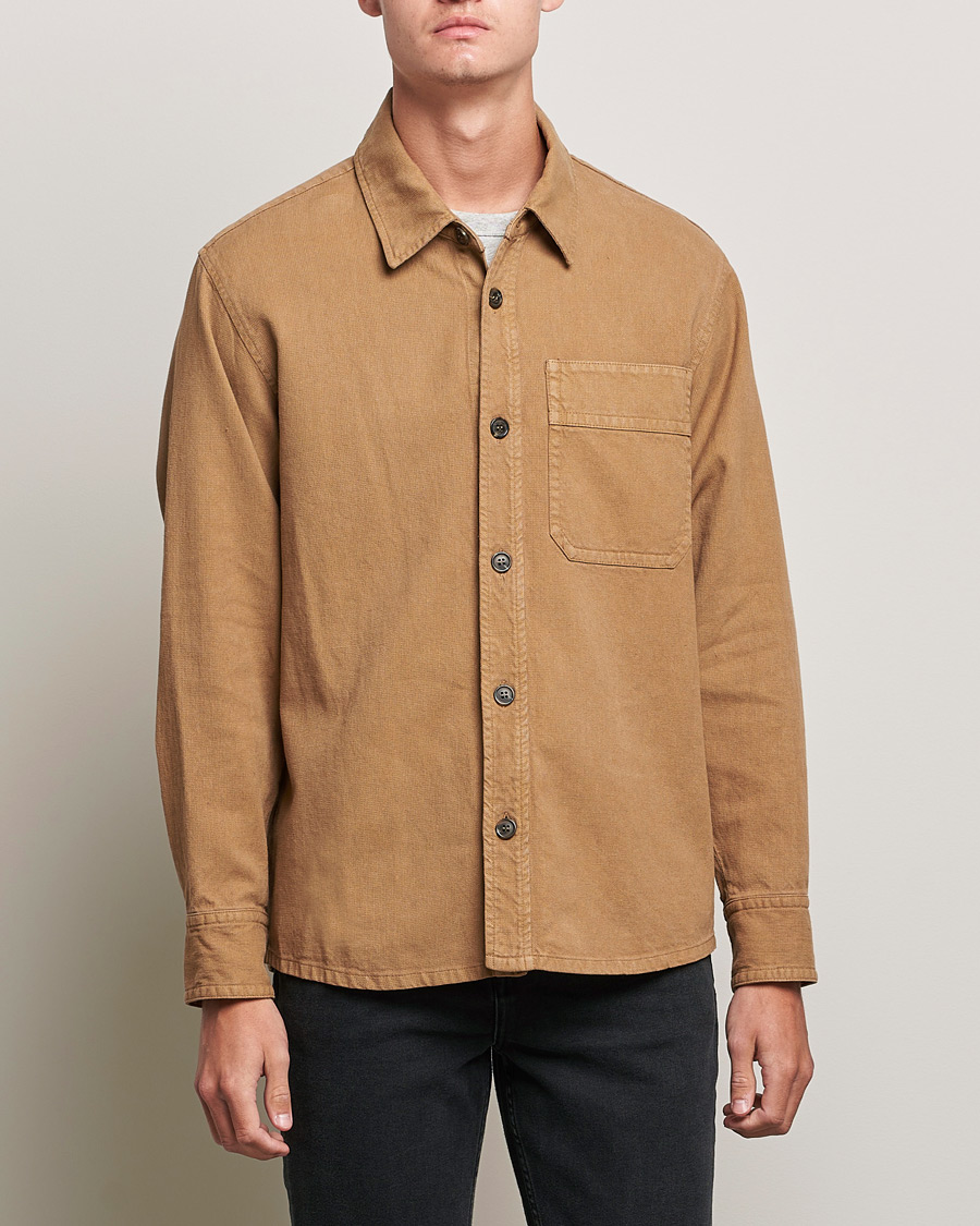 Men | Shirts | A.P.C. | Basile Overshirt Brown