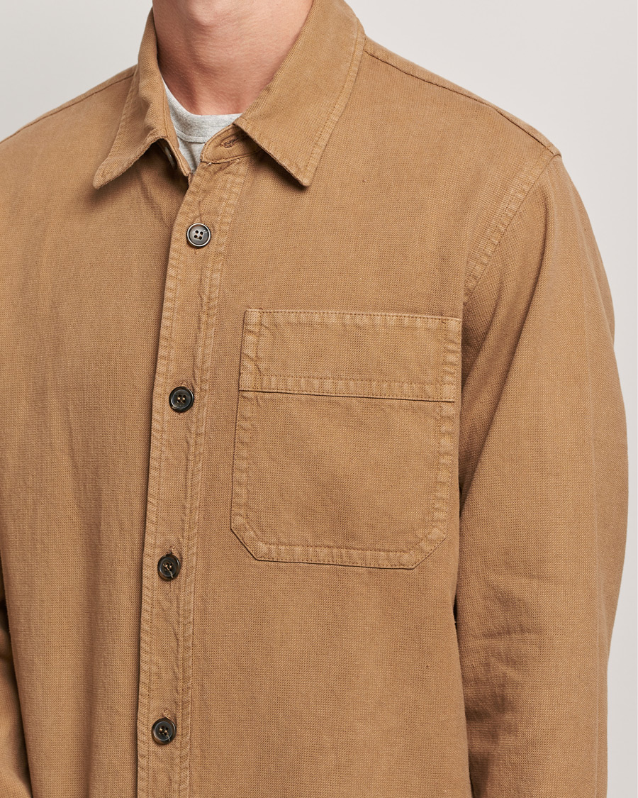 Men | Shirts | A.P.C. | Basile Overshirt Brown