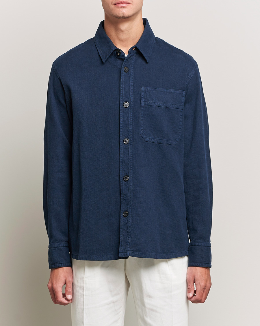 Men | Shirts | A.P.C. | Basile Overshirt Navy