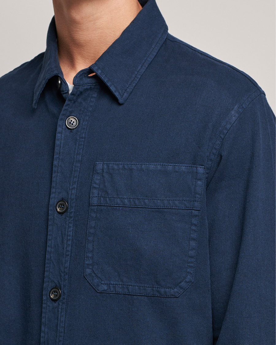 Men | Shirts | A.P.C. | Basile Overshirt Navy