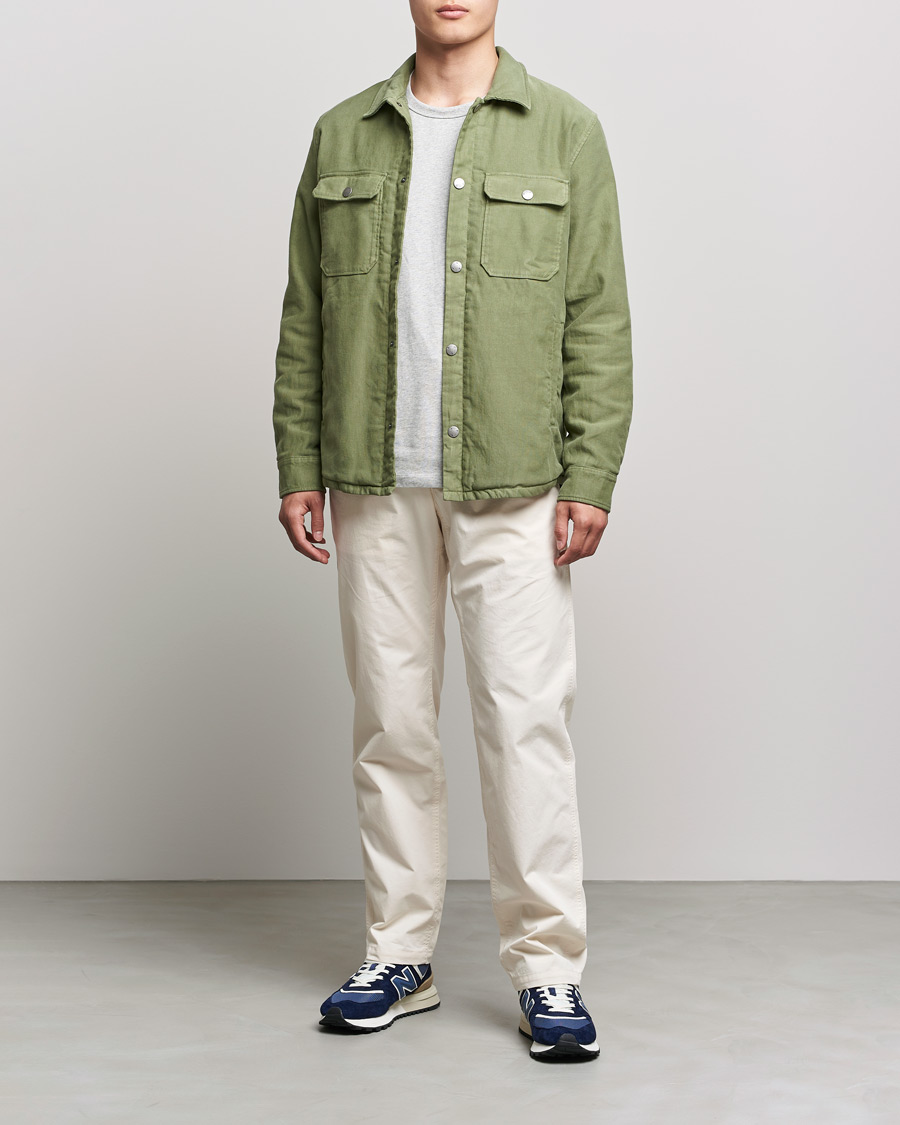 A.P.C. Alex Padded Jacket Light Khaki at CareOfCarl.com