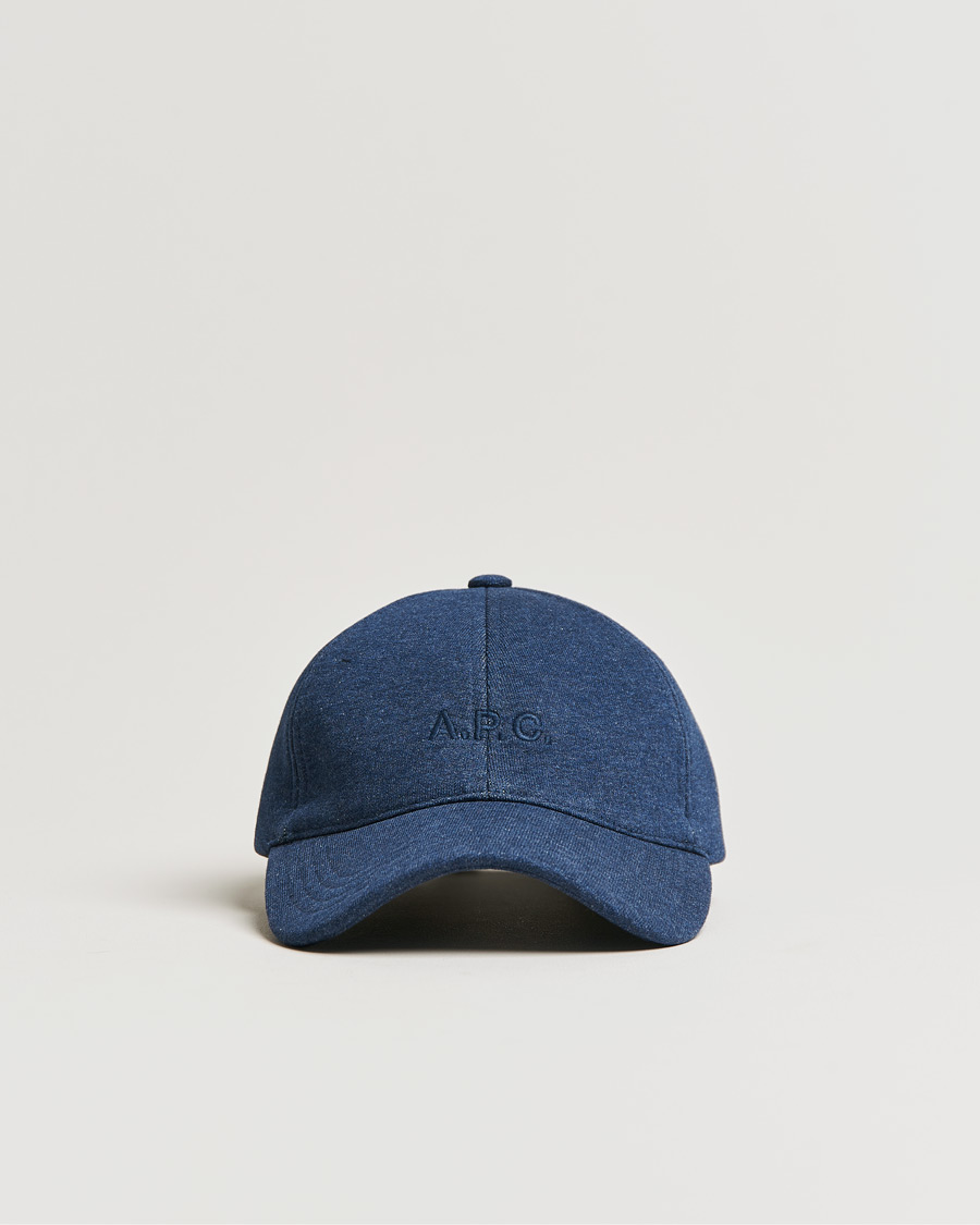 Men | A.P.C. Charlie Baseball Cap Marine | A.P.C. | Charlie Baseball Cap Marine