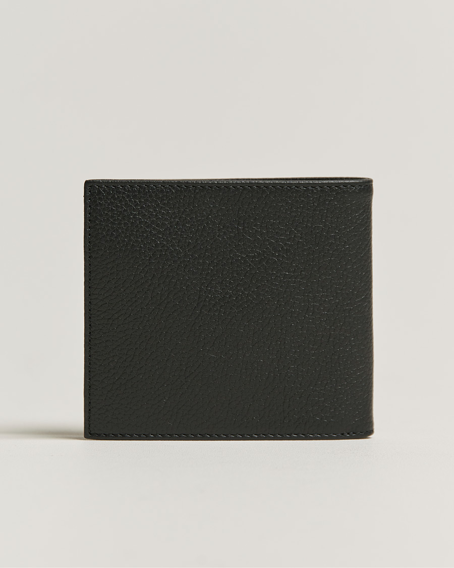 Men | Wallets | A.P.C. | Grain Leather Wallet Black