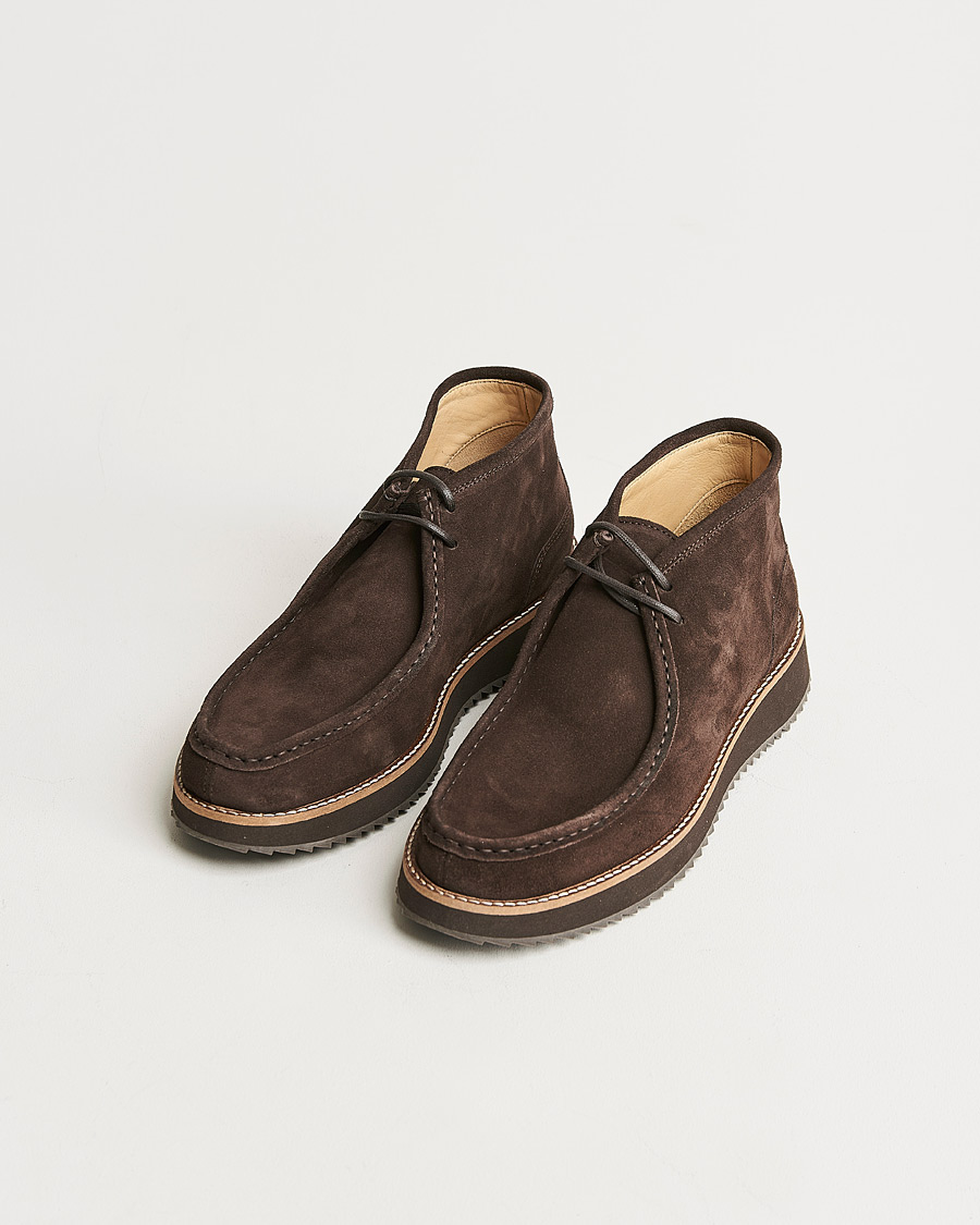 Men | Boots | A.P.C. | Desert Boots Dark Brown Suede