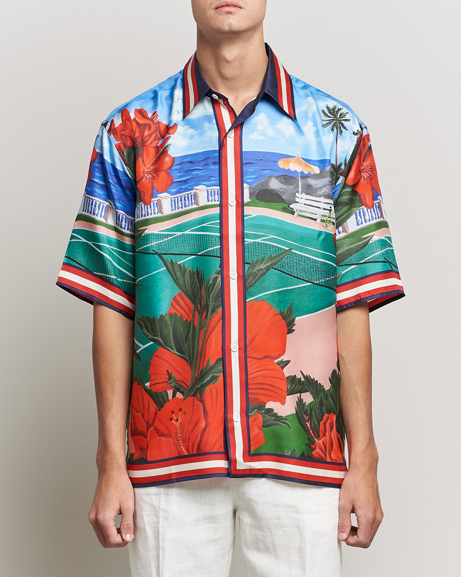 Men | Shirts | GANT | Relaxed Scenery Short Sleeve Shirt Multi