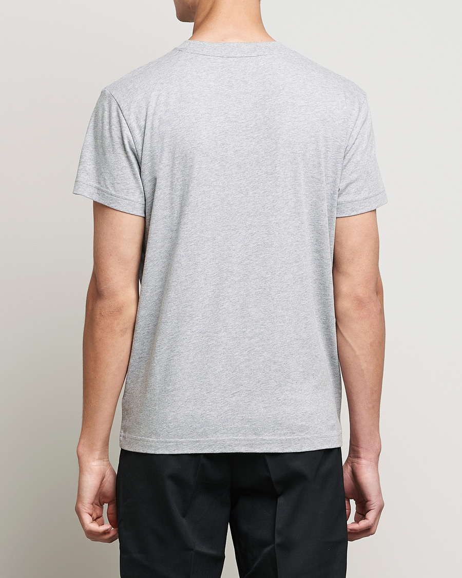 Men | T-Shirts | GANT | Tonal Archive Shield Crew Neck Tee Grey Melange